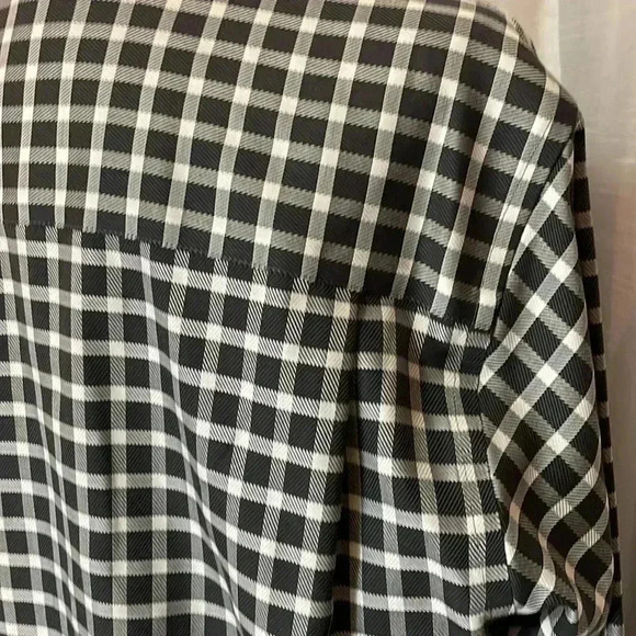 Forsythe of Canada Checkered Long Sleeve Button Down Shirt NWT Men’s Medium - Picture 5 of 8
